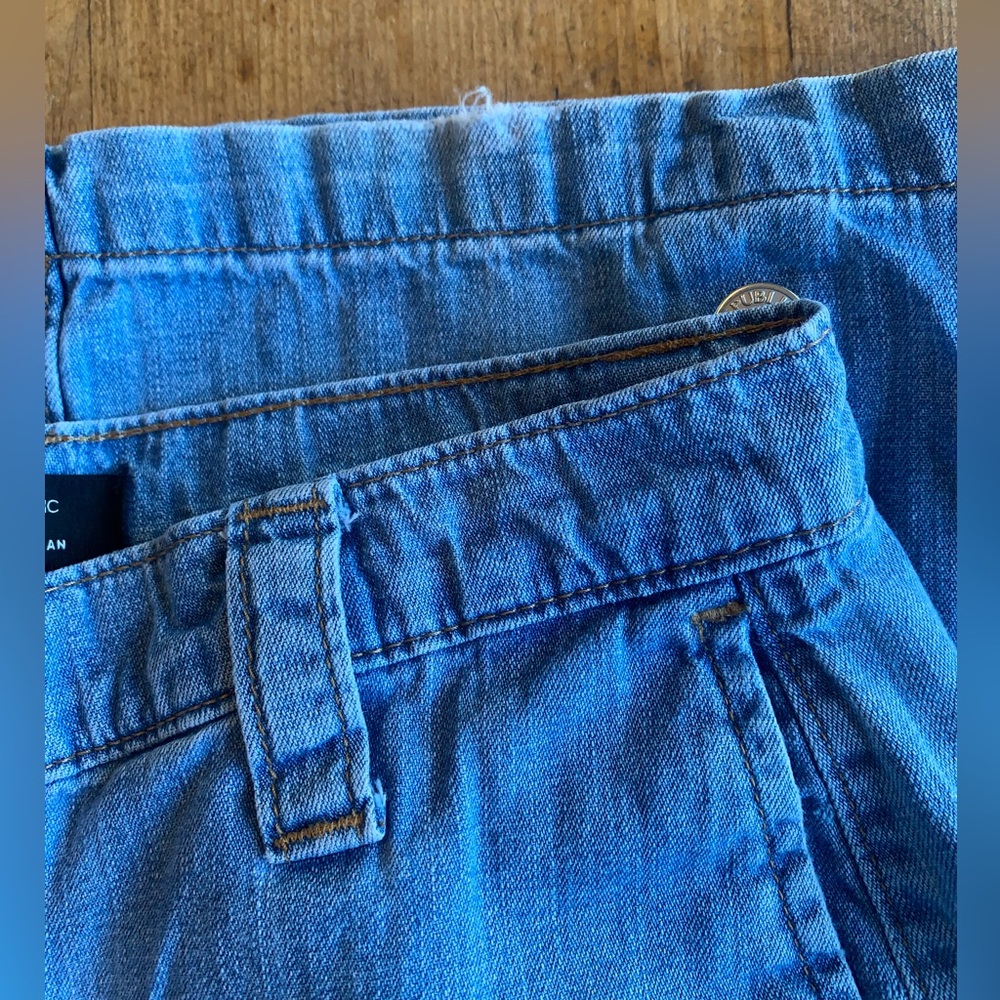 Banana Republic Blue Barrel Cargo Jeans - Picture 4 of 16